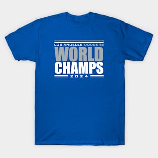 Los Dodgers 2024 WS Champs T-Shirt